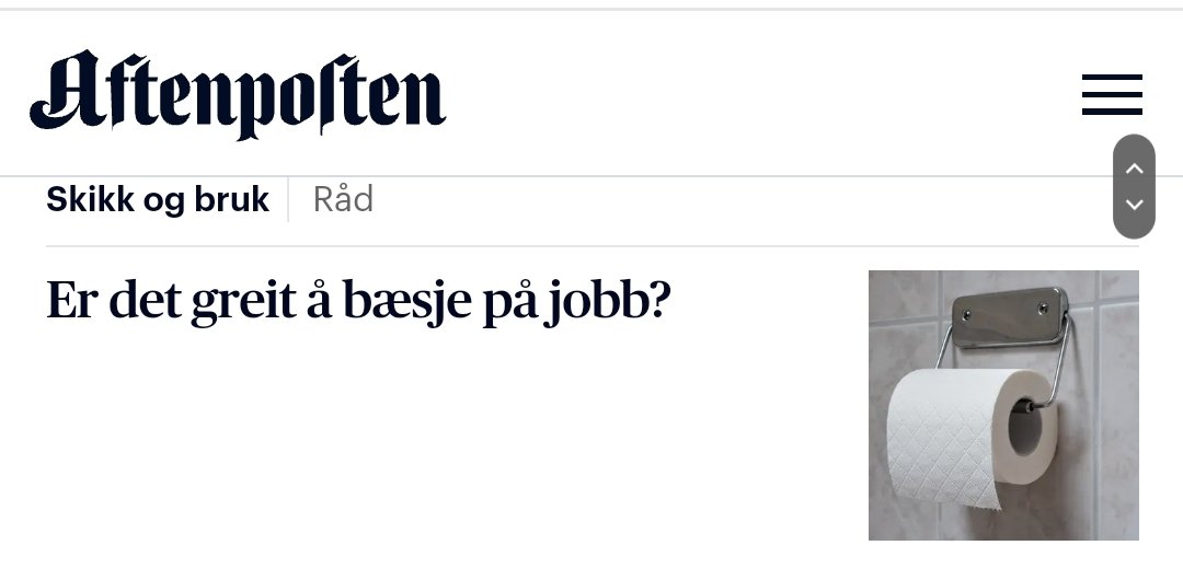 Aftenposten stiller de viktige spørsmålene