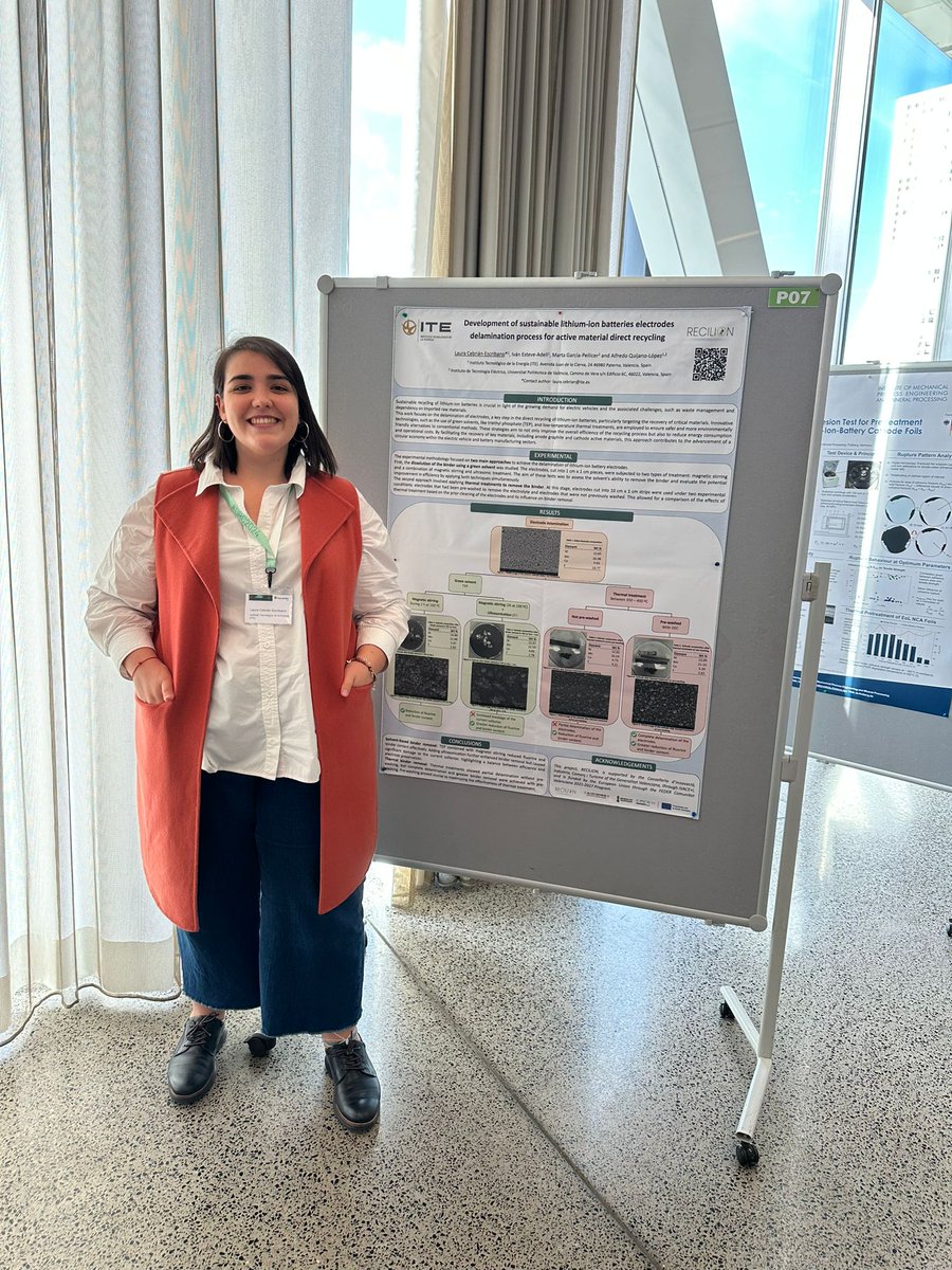 itenergia's tweet photo. ✅ Recientemente hemos estado en la Direct Recycling Battery Conference, celebrada en Wuerzburg (Alemania) para presentar el #ProyectoRecilion @GVAivace
#baterias #Itenergia https://t.co/E6IiP8fu1H