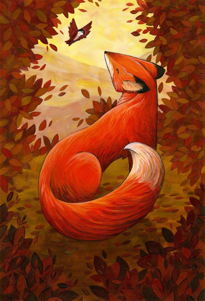 Pupul (@pupulmimi) on Twitter photo Art today. Fox's Autumn Farewell by CamillaNelsonArt <a href="/bm0406/">Brian Mulholland</a> <a href="/adityampaul/">Aditya Paul</a> <a href="/Derick_Cape/">Derick</a> Art today. Fox's Autumn Farewell by CamillaNelsonArt <a href="/bm0406/">Brian Mulholland</a> <a href="/adityampaul/">Aditya Paul</a> <a href="/Derick_Cape/">Derick</a>