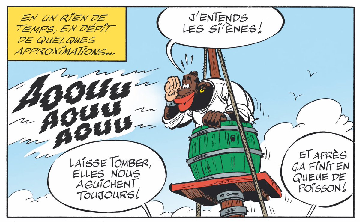 LeMwakast's tweet photo. Vu qu’on ouvre la discussion faudra qu’on aborde Baba dans Astérix https://t.co/xfNWZhAQrH