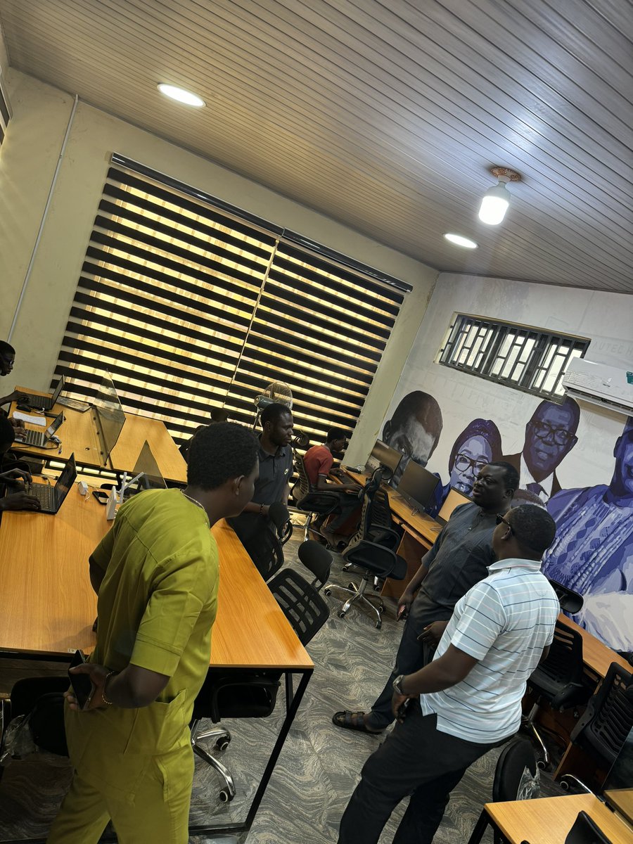 Starlink at <a href="/OnigbindeCentre/">Oluseun Onigbinde Resource Centre</a>, Ogbomoso. 

Thank you, <a href="/elonmusk/">Elon Musk</a>.