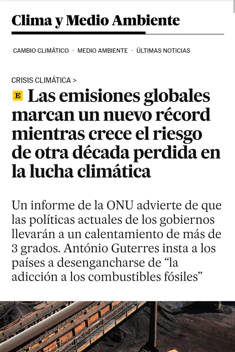 cjegio's tweet photo. Y hace una semana, otro informe pasaba desapercibido.

#CambioClimático #EmergenciaClimática https://t.co/rXDijRCGJL