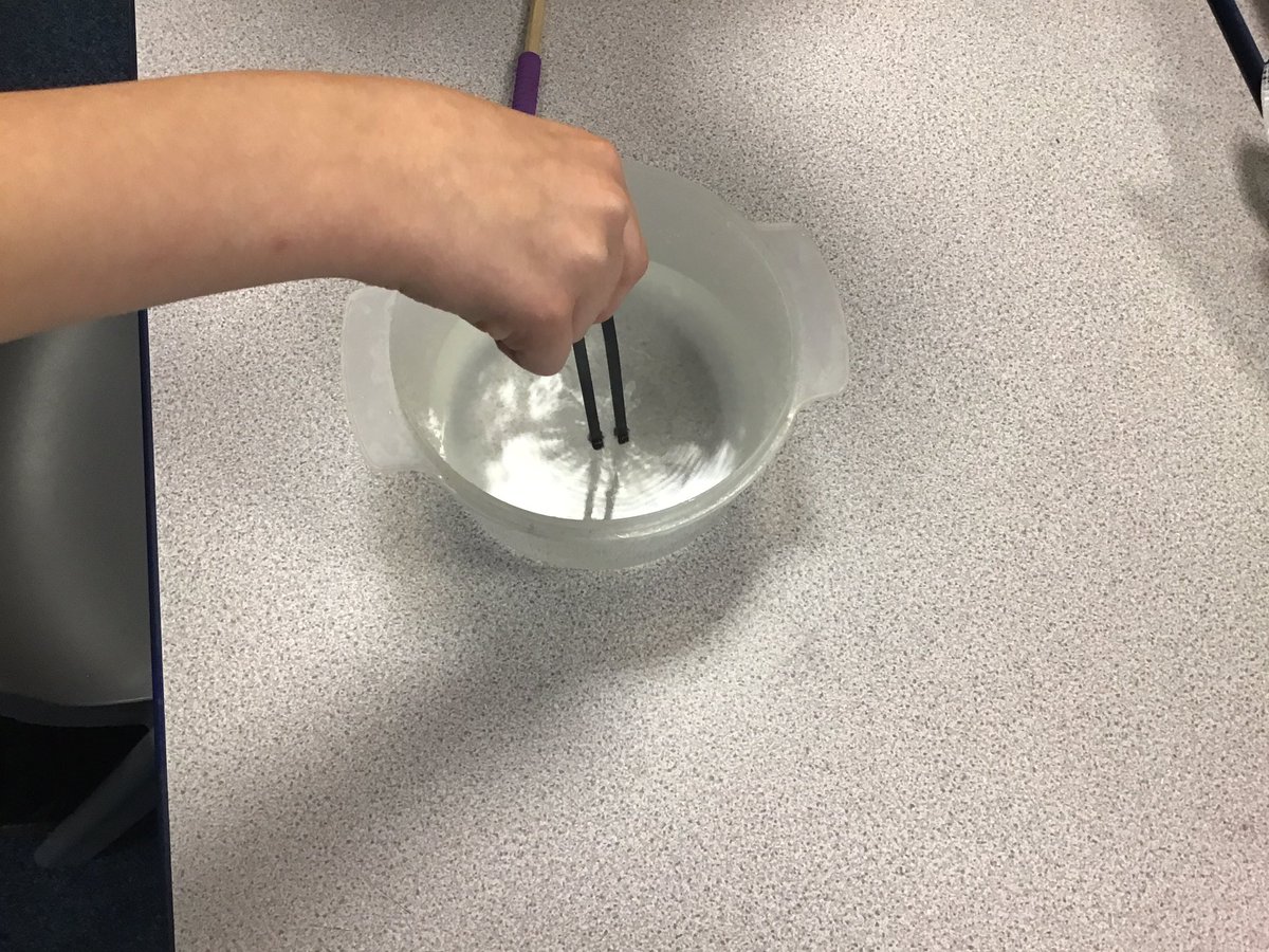 Yesterday, Class Two explored how sound is made. 🔊

They recorded observations about what happens to rice when it is placed on a hit drum, explored how a tuning fork produces sound, visualising this by placing it in water, and also conducted a sound survey around school.