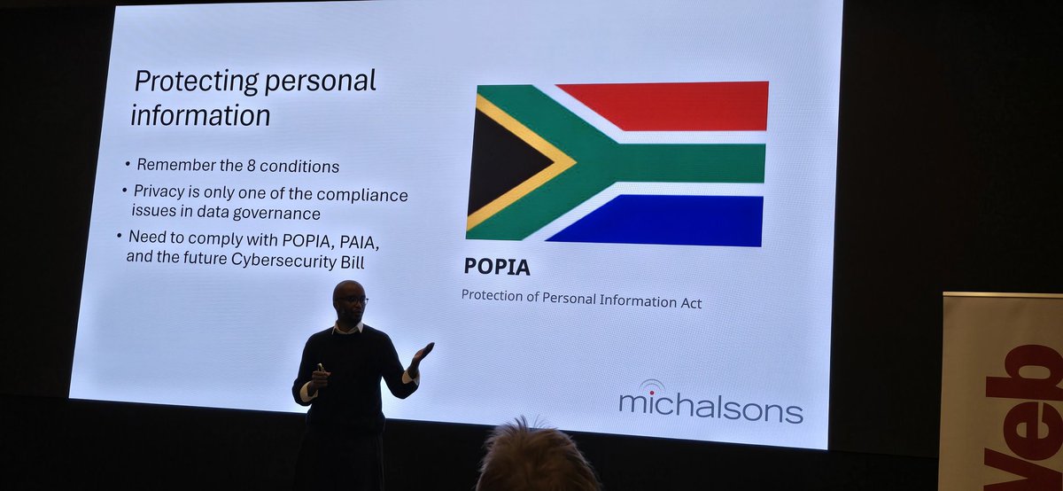 sakhilesibuyi's tweet image. @ITWeb #ITWebCloudSummit2024 
Understanding the national policy on data and cloud, is your house protected against possible cyber threats? Zwakele Mbanjwa - Data and Tech lawyer