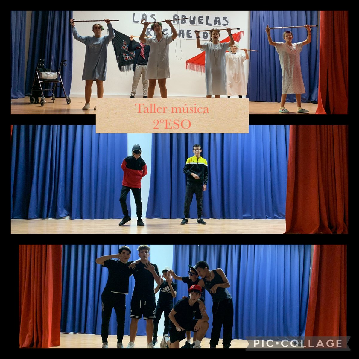 Taller de música 2º ESO
Empezamos nuestras actividades escenográficas 
#colegiosanjuangarcía
#fest
#contigotodocambia