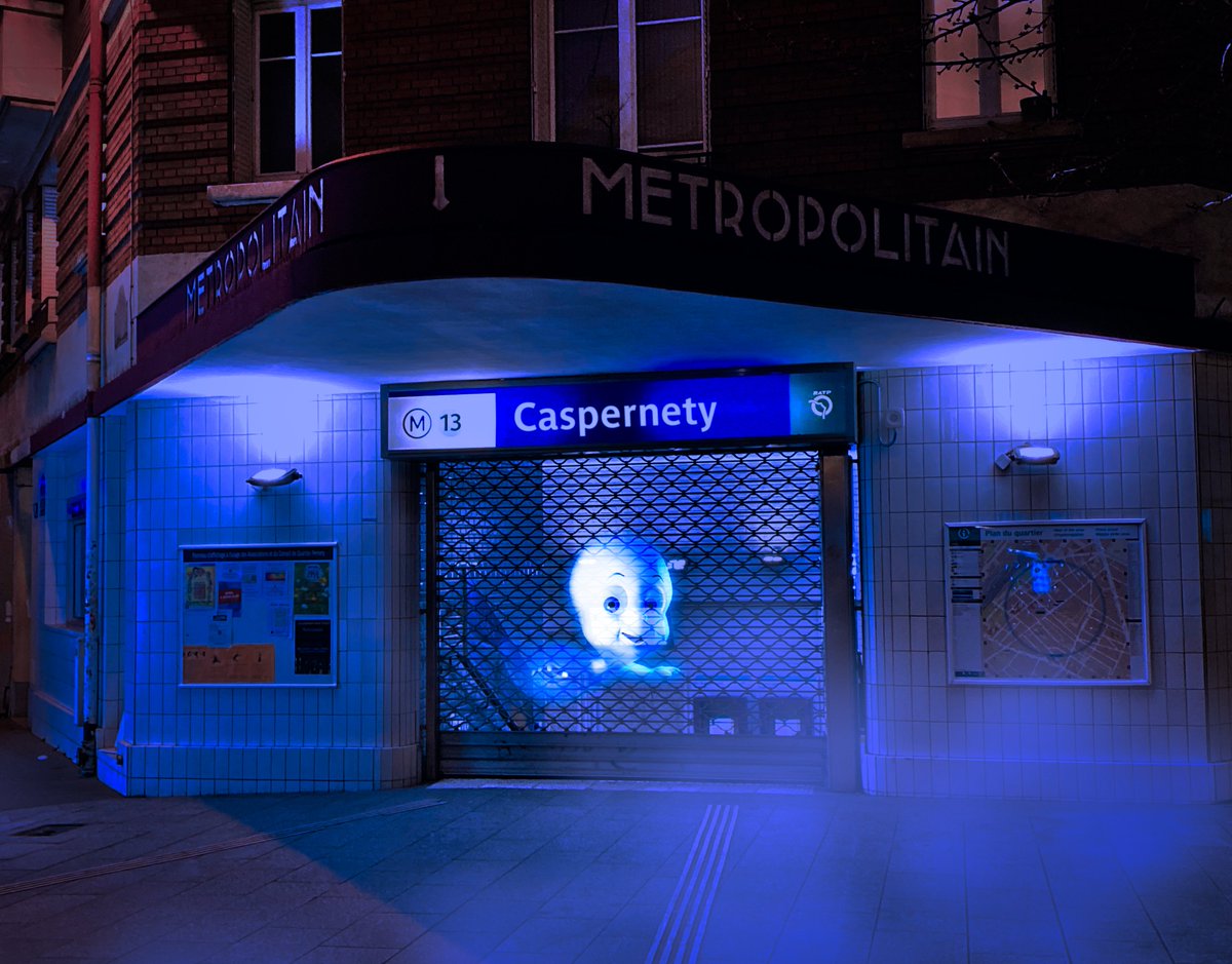 Ligne13_RATP's tweet photo. [#JeudiPhoto 📸] Quel nom de station de métro de la #ligne13 a fusionné avec un film incontournable d'#Halloween ? #RATP https://t.co/NKnVWsWjLa