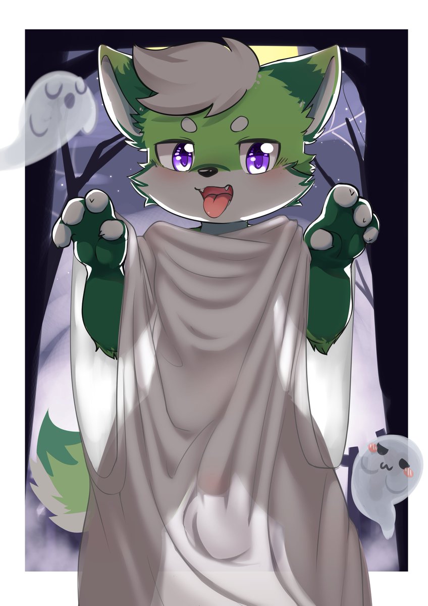 Happy happy halloween!🎃👻
🎨: <a href="/kewthecat_v3/">KEWCAT 🔜 Siampaws 2025</a>