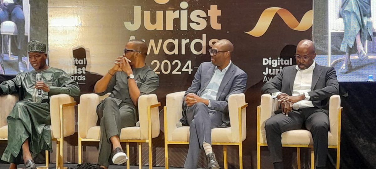 webtvnigeria's tweet photo. The 2024 Digital Jurist Awards sponsored by @PCLAfrica themed “Digital Transformation: Building Sustainable Platforms for the future.” currently ongoing at Eko Hotels &amp; Suites, Victoria Island, Lagos State.

#DigitalJuristAwards
#DigitalJuristAwards2024 https://t.co/xDbiZt0uy1
