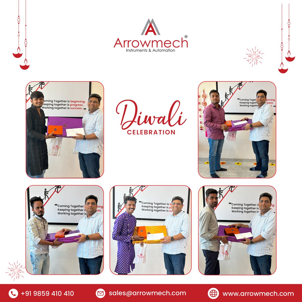 arrowmech's tweet photo. Diwali Celebration At @arrowmech 

#DiwaliCelebration #arrowmech #HappyDiwali2024 #Diwali2024 #diwaligifts #DiwaliSpecial https://t.co/aexoIQl7Bt