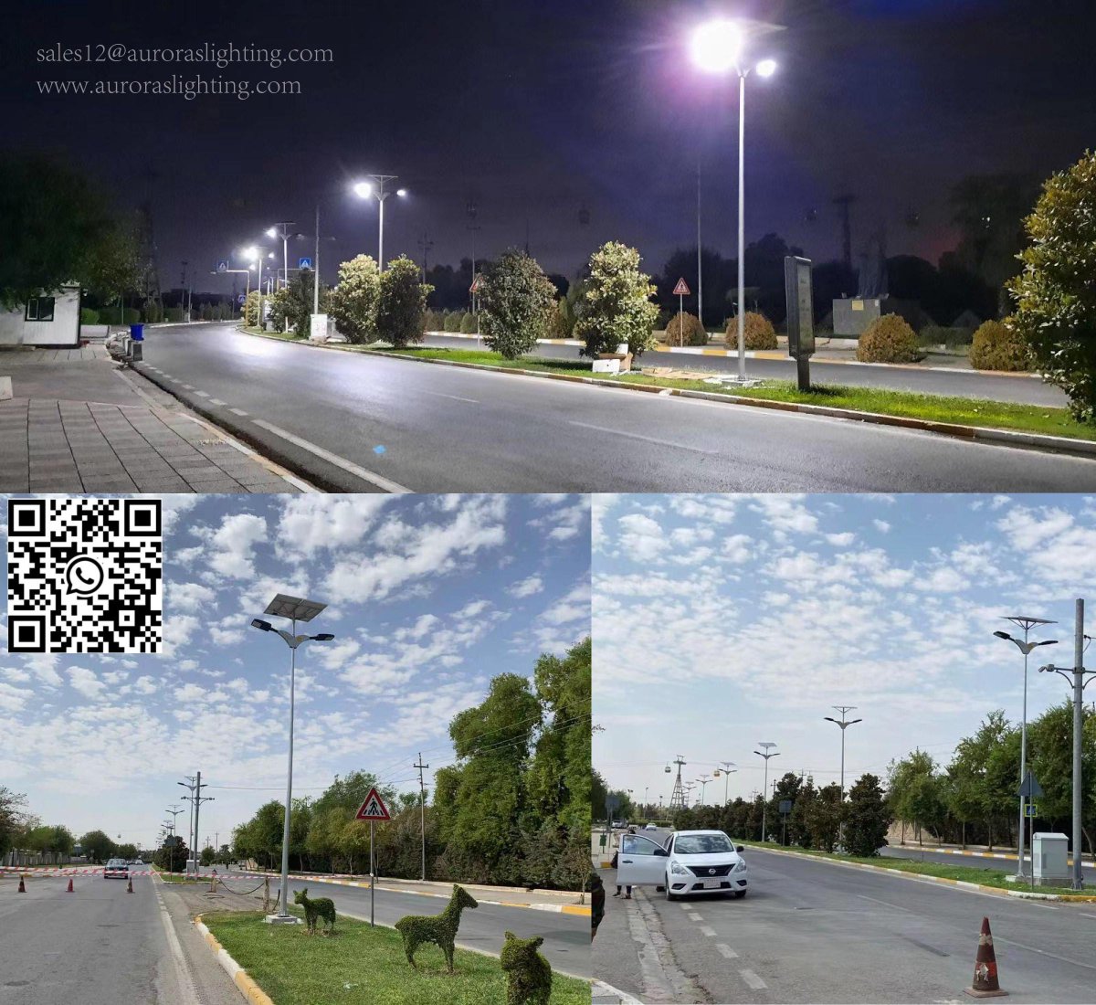Ruby61057406's tweet image. The project of solar street light in our agent Iraq.
Good lighting effect.

sales12@auroraslighting.com
Whastapp:+86 13411617444

#solarstreetlight, #solarstreetlamp, #solarledlight, #solarstreetlightoutdoor, #solarstreetlightpole,#solararealight, #solarpole,#solarstreetsystem
