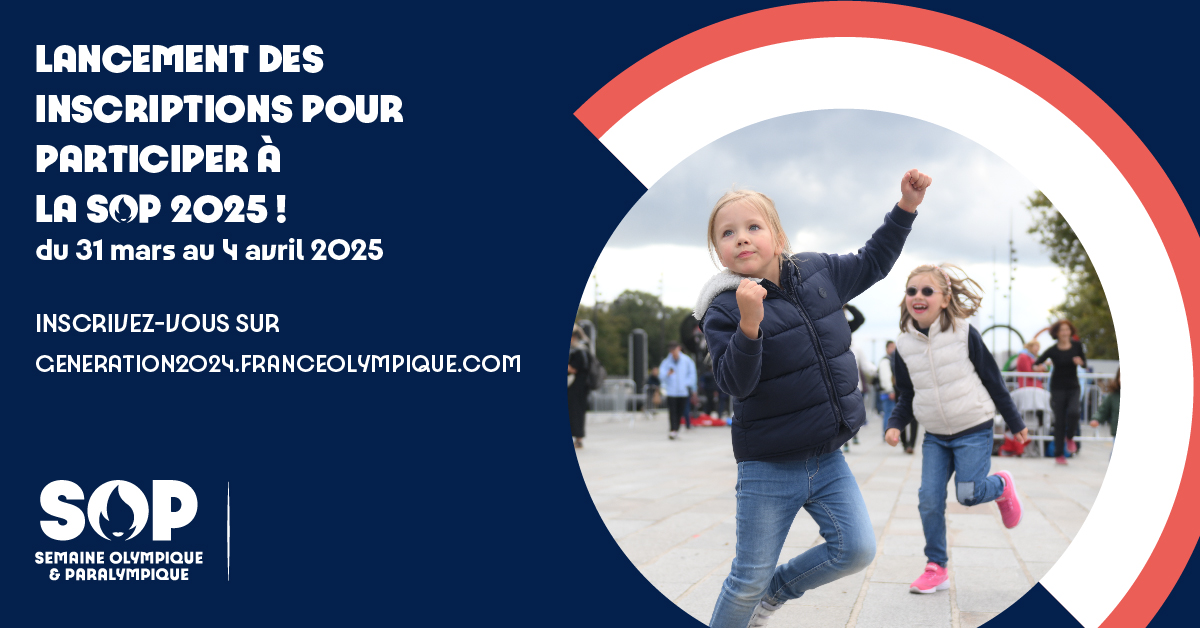📢La SOP est de retour du 31/03 au 4/04📅Participez à cet événement sportif et culturel en 𝐢𝐧𝐬𝐜𝐫𝐢𝐯𝐚𝐧𝐭 𝐯𝐨𝐭𝐫𝐞 𝐞́𝐭𝐚𝐛𝐥𝐢𝐬𝐬𝐞𝐦𝐞𝐧𝐭 𝐬𝐜𝐨𝐥𝐚𝐢𝐫𝐞 𝐨𝐮 𝐮𝐧𝐢𝐯𝐞𝐫𝐬𝐢𝐭𝐚𝐢𝐫𝐞

☛ 𝐋𝐞𝐬 𝐢𝐧𝐬𝐜𝐫𝐢𝐩𝐭𝐢𝐨𝐧𝐬 : shorturl.at/AwR3V