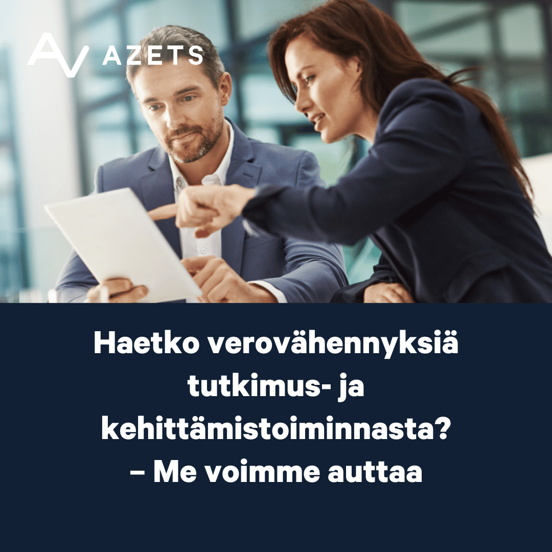 T&amp;K-vähennyksen saamiseksi yrityksellä on oltava kattava dokumentaatio T&amp;K-toiminnasta ja sen on vastatattava verottajan vaatimuksia. Voimme tukea dokumenttien laadinnassa tai tehdä ne puolestanne. Tutustu palveluumme brnw.ch/21wOg5y #t&amp;k #verotus #verot