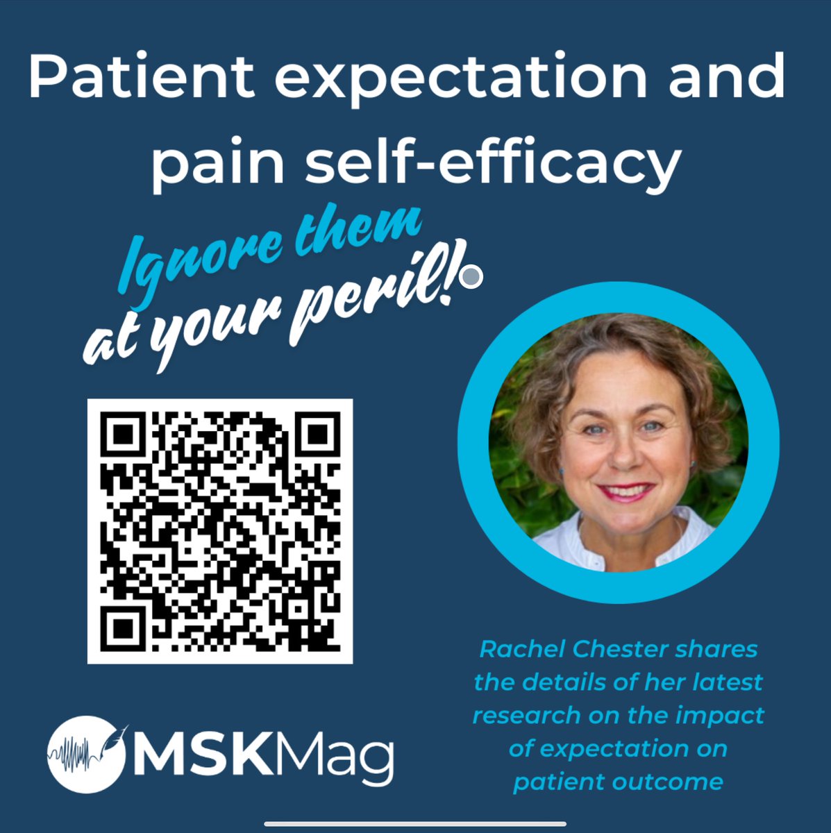 School of Health Sciences (@uea_health) on Twitter photo High pain self efficacy and expectation of recovery can have a strong influence on the outcome of physiotherapy.
<a href="/RachelChesterPT/">Dr Rachel Chester</a> Associate Professor in Physiotherapy at UEA shares the details of her latest research in MSKMag. Read here: mskmag.substack.com/p/patient-expe⦠High pain self efficacy and expectation of recovery can have a strong influence on the outcome of physiotherapy.
<a href="/RachelChesterPT/">Dr Rachel Chester</a> Associate Professor in Physiotherapy at UEA shares the details of her latest research in MSKMag. Read here: mskmag.substack.com/p/patient-expeā¦
