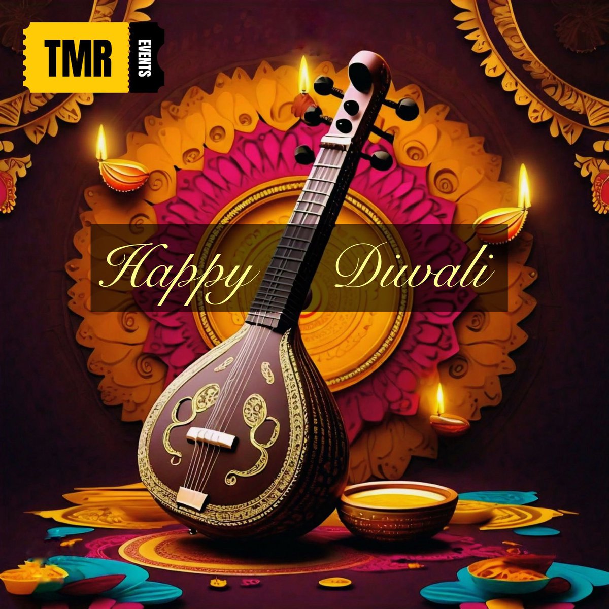 tmreventsuk's tweet photo. Wishing you all a joyous and sparkling Diwali! May this festival of lights bring happiness, prosperity, and love into your lives. Let’s celebrate with warmth and positivity! 🪔💖

Happy Diwali from all of us at TMR Events UK! 🌟 

#HappyDiwali #FestivalOfLights #tmrevents https://t.co/dmFJbVk1fQ