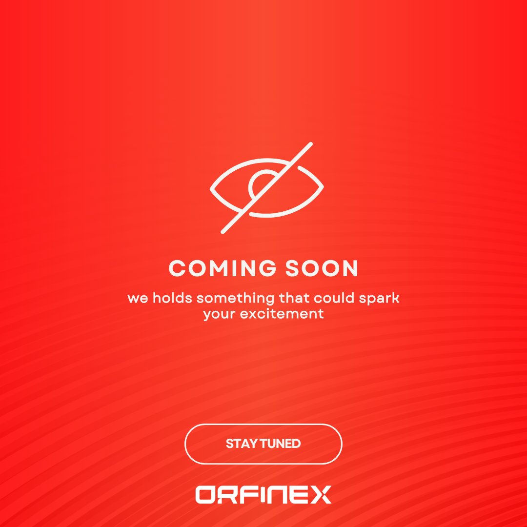 orfinex's tweet photo. We holds something that could spark your excitement...! https://t.co/wsWgT1Ve9X