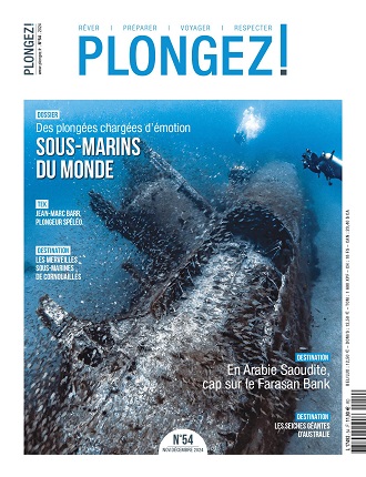 Au sommaire du n°54 de Plongez !, aujourd'hui en kiosque : plongez.fr/sommaire-n54/