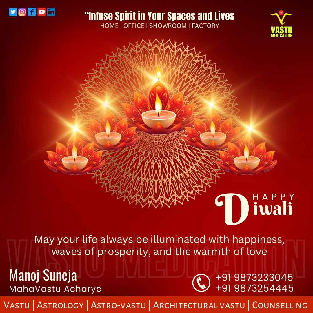 vastumedication's tweet photo. On this auspicious occasion of Diwali, may your life be filled with light and joy. May the coming year bring you success, good health, and happiness. Wishing you a Diwali full of beautiful moments! 

#Diwali
#FestivalOfLights
#HappyDiwali
#Diwali2024
#DiwaliCelebration
#Diwali https://t.co/SOH2DhUG0x