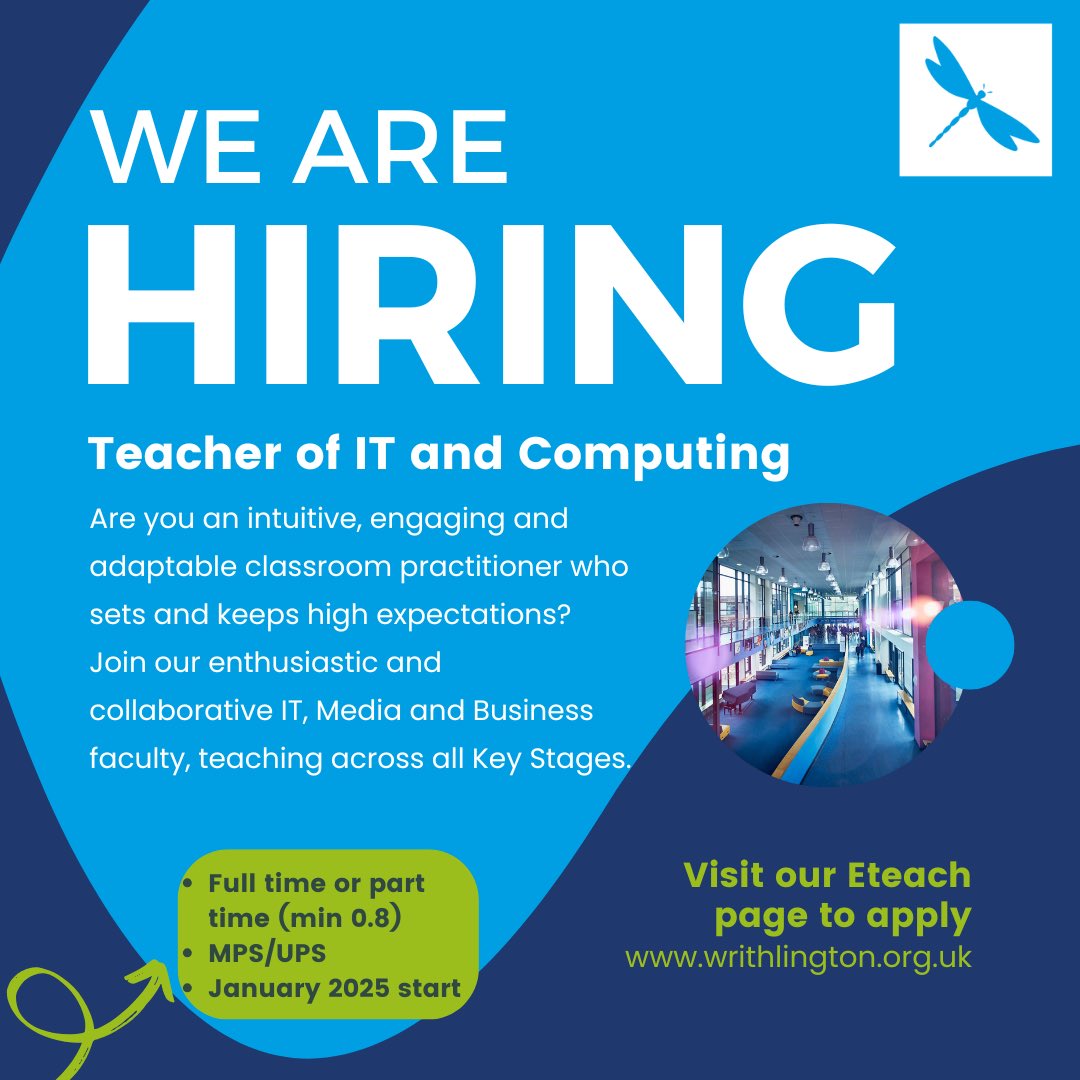 Join our team!

eteach.com/job/it-and-com…
