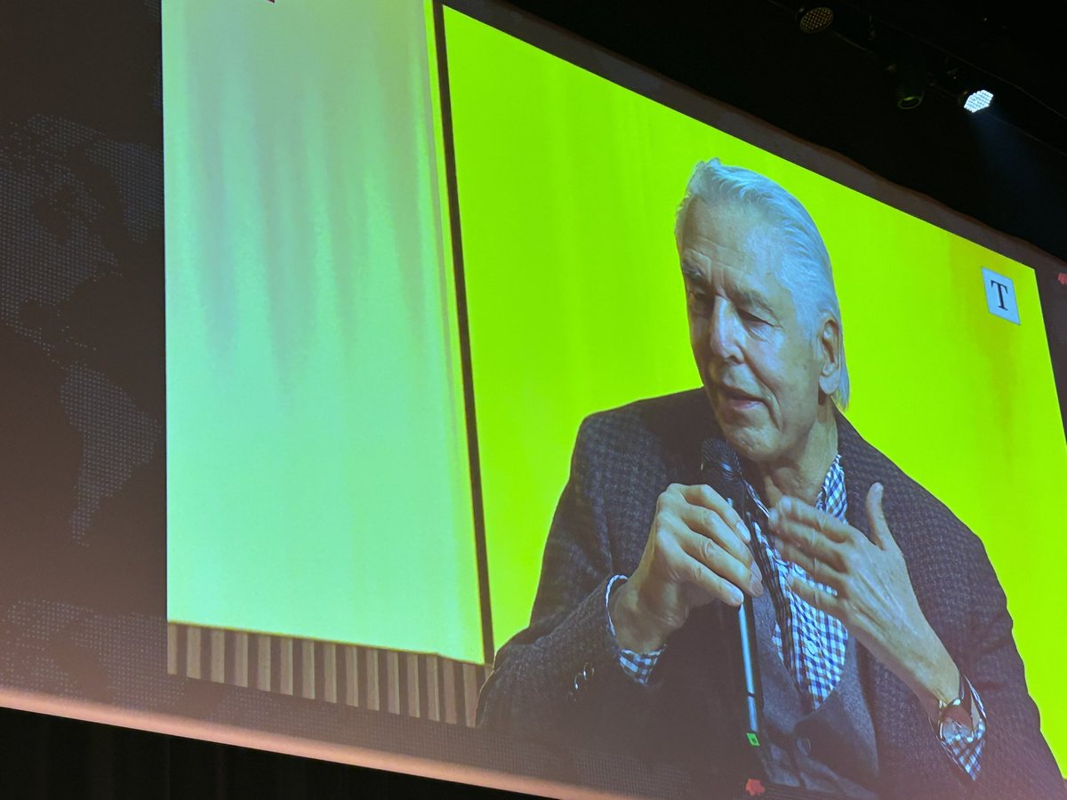 «En Suisse, le principe de précaution nuit à l’innovation.» L’acien patron de #Nestlé Peter Brabeck-Letmathe au #ForumDes100.