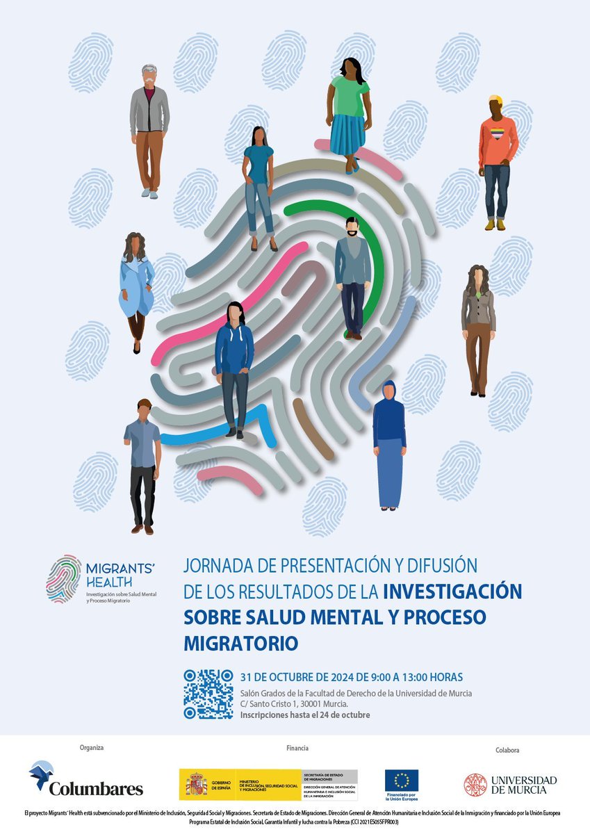 <a href="/rosacano3/">rosa cano</a> <a href="/cleal80/">Cesar Leal Costa</a> <a href="/umuenfermeria/">Facultad de Enfermería. Universidad de Murcia</a> <a href="/inclusiongob/">Ministerio Inclusión Seguridad Social Migraciones</a> ➕900 personas están siguiendo vía streaming la jornada 👉acortar.link/rQmdVL

#MigrantsHealth (<a href="/inclusiongob/">Ministerio Inclusión Seguridad Social Migraciones</a> #UE)