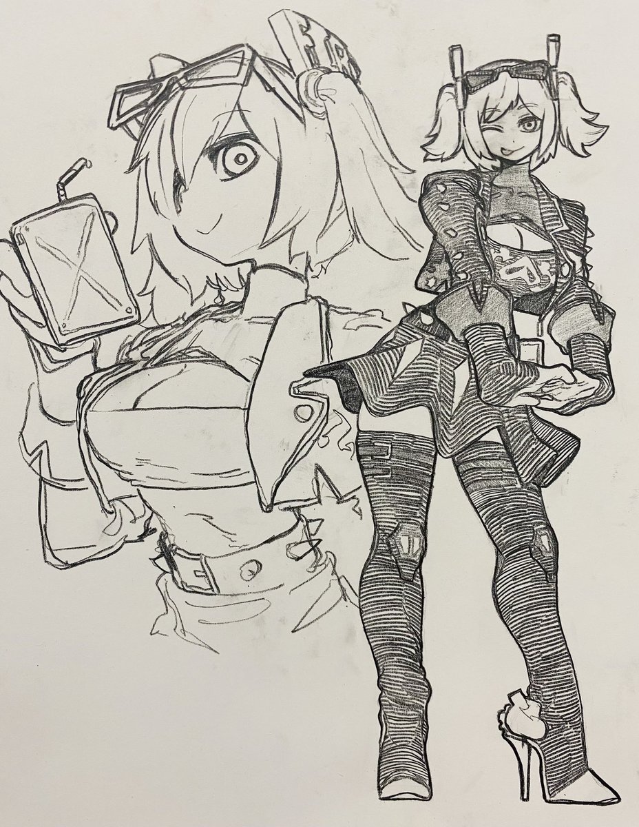 bone_Nigi's tweet photo. #今月描いた絵を晒そう 
ほとんどゼンゼロと日常を描いてました https://t.co/H68ZhiBZbc