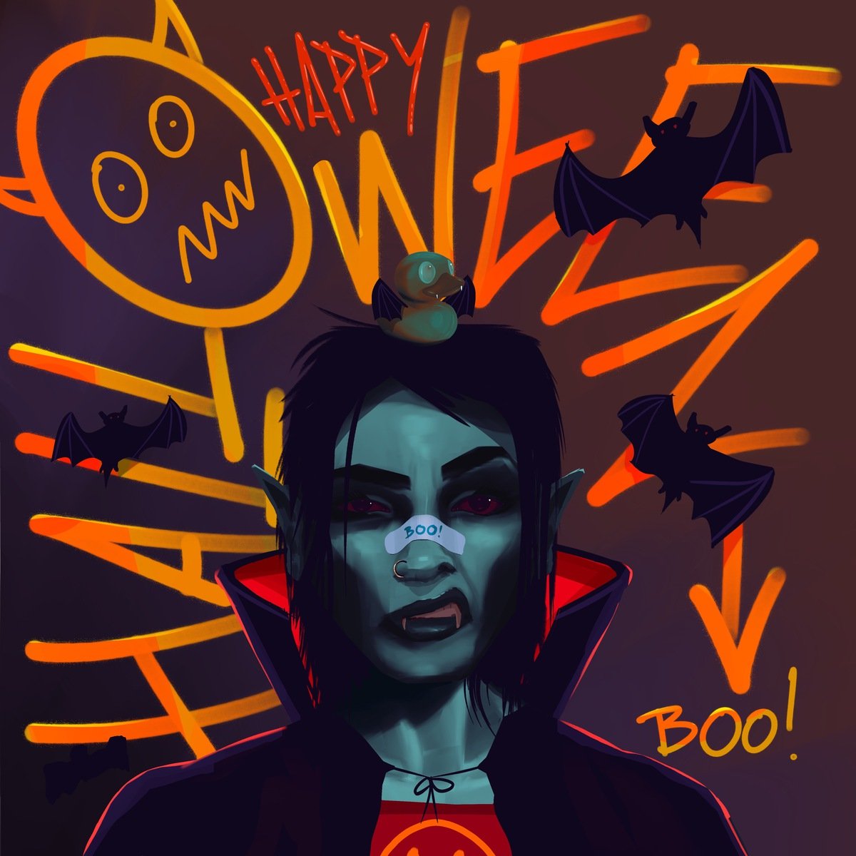 Happy Halloween from the HM family.

It's getting spooky 😈
(We are back in production in the next 3 weeks. 🙏🏾)

Credit: <a href="/MicuHMG/">HM | MICU 🦊</a>