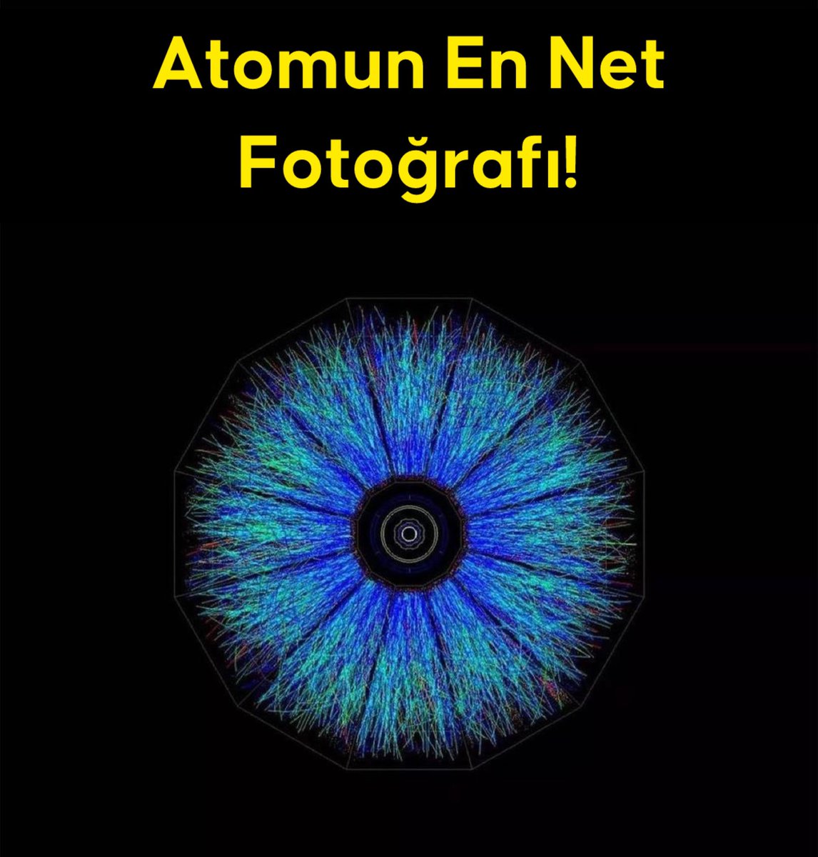 UBilimimiz's tweet image. Atomun En Net Fotoğrafı Çekildi!