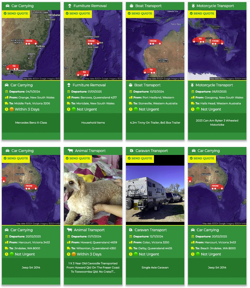 Freightoz_au's tweet image. 🚛 Ready to hit the road and take on a new challenge? Check out Freight Oz&apos;s latest consignments waiting for skilled transport operators like you! #TransportOperators #FreightOz #onthemove
🌐 Click here: freightoz.com.au/landing-page-s…