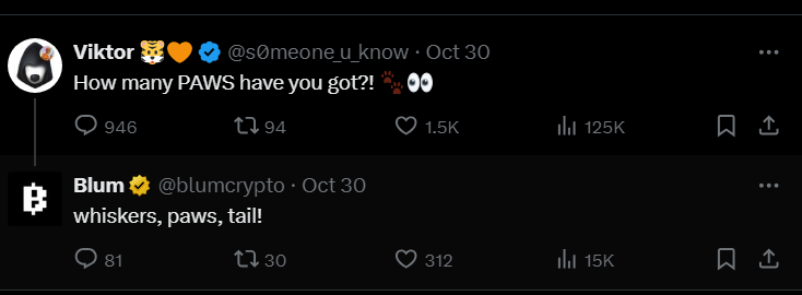 PAWS - Dấu chân của DOGS - The NEXT ONE của hệ TON

Hiện tại, H thấy <a href="/PawsUpFam/">PAWS</a> đang cực kì giống $DOGS trong những ngày đầu, những ngày đa phần có người fomo, có người thì fud lên fud xuống

Nhưng có một số điểm họ không để tâm tới như là👇

🔹 Tốc độ