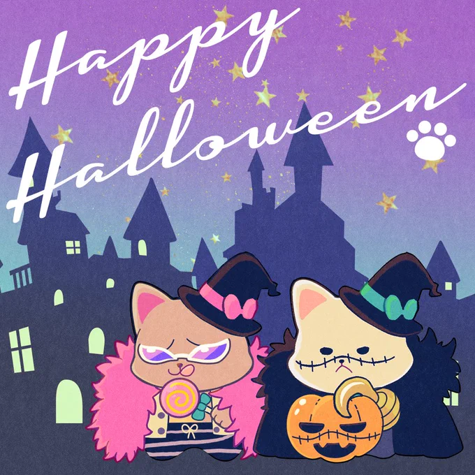 ハロウィン絵再放送 