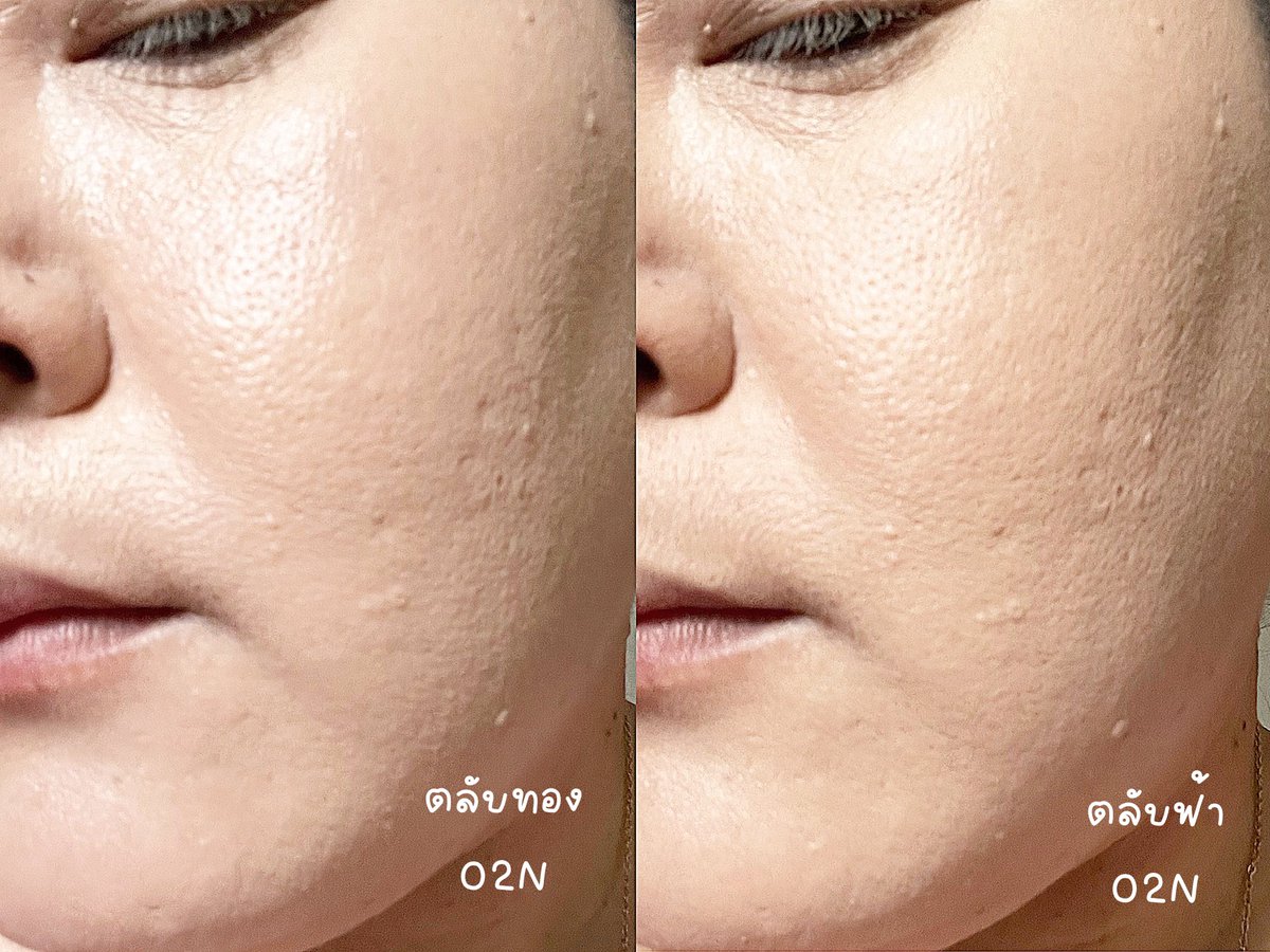 สำหรับคนที่ตัดสินใจอยู่ว่าจะเลือกใช้สูตรไหนดี เลยมาเทียบความต่างของคุชชั่น skintific  ทั้ง 2 สูตรให้

─ สูตรแมตต์ตลับฟ้า ให้งานผิวแมตต์แบบแมตต์เลย ปกปิดมากกว่าตลับทอง  ติดทนกว่า คุมมันได้ดีกว่า เหมาะกับคนผิวมัน หรือคนที่ต้องการ การปกปิดแบบตึ้บๆ หรือแต่งไปงาน ตัวนี้ทำถึงมาก

─ สูตรโกล์วตลับทอง ให้งานผิวฉ่ำโกลว์เนื้อบางเบากว่า ปกปิดไม่มากเท่าสูตรแมตต์ ติดทนเหมือนกันแต่ระหว่างวันหรือตอนเย็นๆจะมีความหน้าเงา เราชอบตัวนี้เพราะให้งานงานผิวสวยฉ่ำ เราผิวผสมก็ยังใช้รอดเช้ายันเย็น