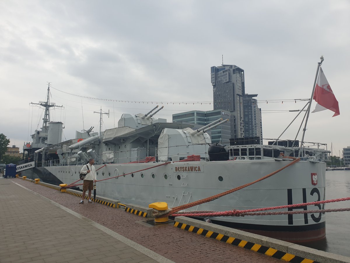 Blyskawica, port city Gdynia Poland