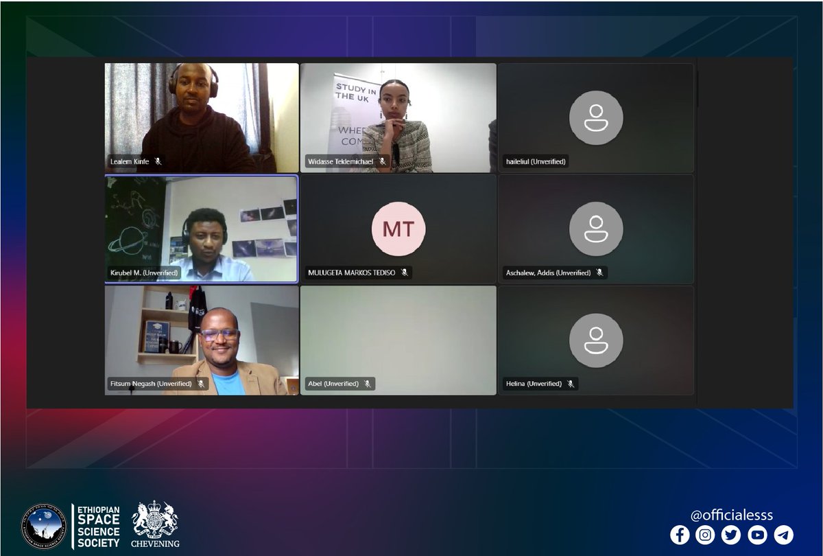 Ethiopian Space Science Society tweet media