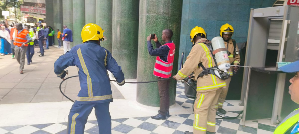 PDMHoldingsLtd's tweet image. Today, PDM conducted a fire drill at Nation Centre on Kimathi Street, boosting our emergency readiness and commitment to OSHA compliance. Safety is a shared responsibility, and we’re prepared!  #SafetyFirst #PDMSafety #OSHACompliant #StaySafe