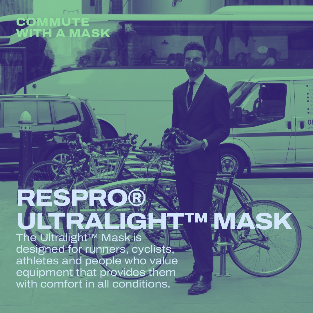 ResproUK's tweet photo. The Ultralight™ Mask is designed for runners, cyclists, athletes and people who value equipment that provides them with comfort in all conditions.

https://t.co/ULbwbzobla

#respro #pollutionmask #airpollution #cycling #allergies #wildfiresmoke #running #commute https://t.co/nUw0PQbmur