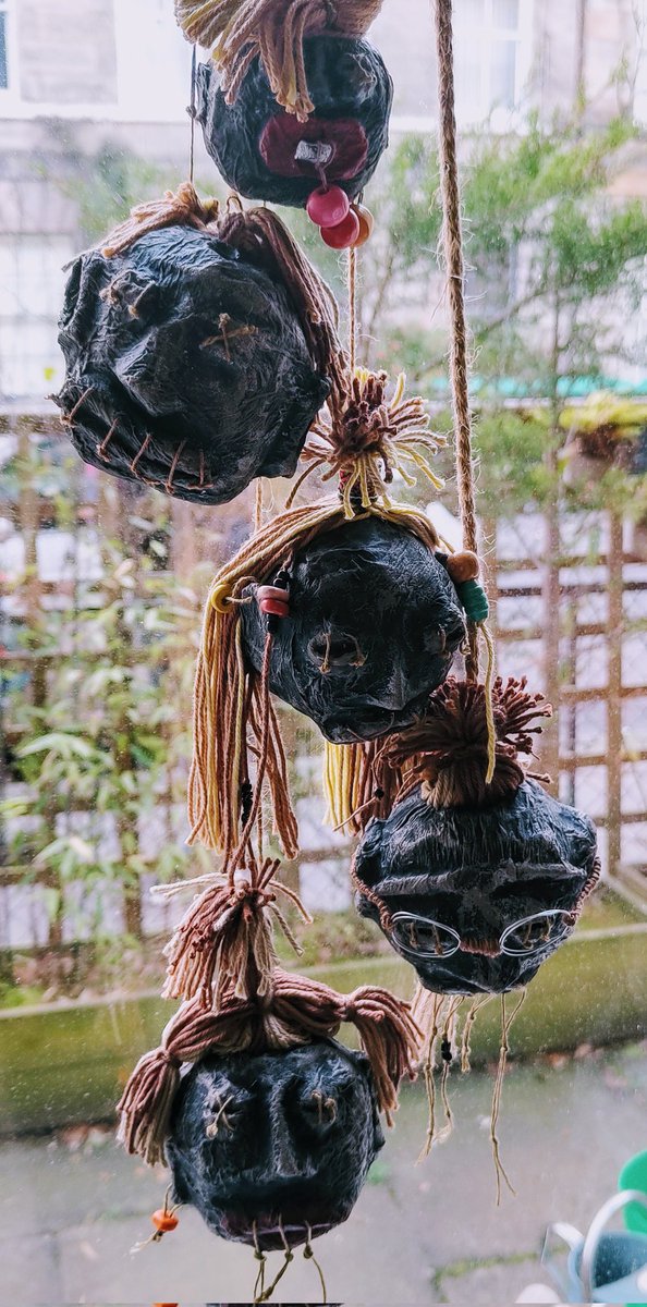 For Halloween this year we have decided to cull the whole family and shrunk their heads. 
Seriously considering doing the same with the lab team... 😛
Happy Halloween to everyone, especially to our American friends!