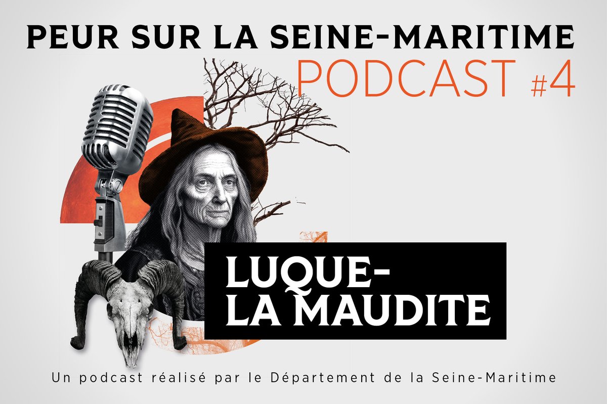 #CULTURE 🎙️ Luke la maudite
🧙‍♀️ Découvrez le dernier épisode de la série de podcasts consacrée aux mythes et légendes de la Seine-Maritime.
Aujourd'hui, une sorcière demande sa main au diable et ce dernier prépare la noce en dans le pays de Caux et Rouen.
🎙️podcastics.com/podcast/episod…