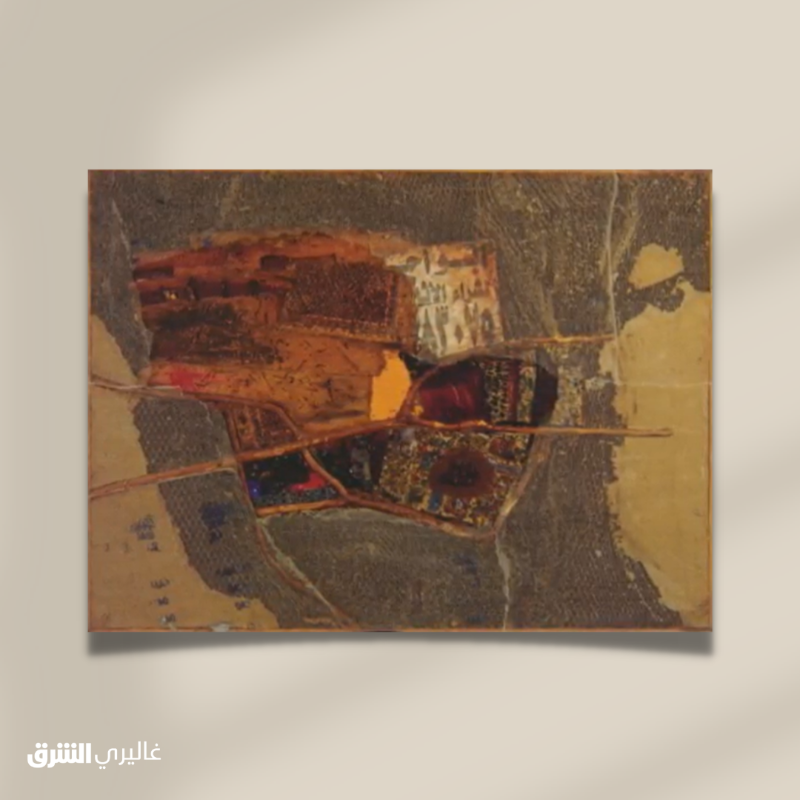 galleryasharq's tweet photo. مجموعة مدن وصفيح...مواد مختلفة على خشب من عمل الفنان #السعودي محمد الغامدي #غاليري_الشرق