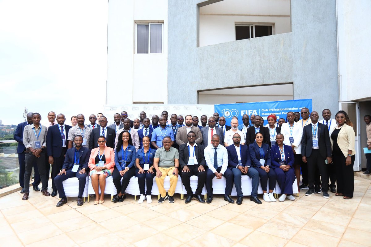 MpologomaVictor's tweet photo. The @FIFAcom Club Football Professionalisation and Management Program, African Edition has kicked off in Uganda. 

FUFA president @MosesMagogo made a statement and officially opened the event during the opening ceremony at @GoldenTulipKla 

#ProClubFootball
#FUFATvUpdates https://t.co/43x7jm8JRj
