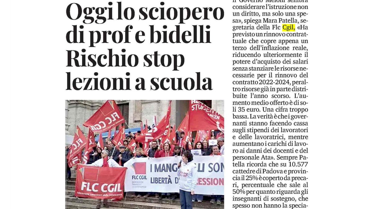 🗞️ RASSEGNA STAMPA CGIL 31/10/2024

facebook.com/cgilveneto/pos…