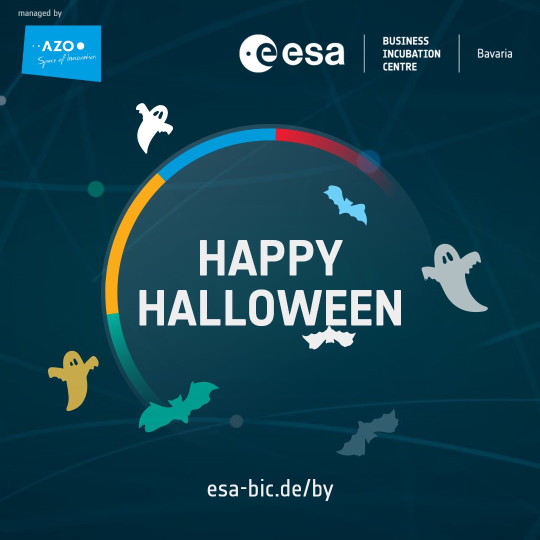 ESA BIC Bavaria (@esabicbavaria) on Twitter photo 🎃Happy Halloween from ESA BIC Bavaria!🚀
Embrace innovation this 👻spooky season!
💫Launch your space startup with us and defy limits!
🕸️Next deadline: Q1 2025
👉esa-bic.de
<a href="/ESA_CommGateway/">ESA Commercialisation Gateway</a> <a href="/esabic_ng/">ESA BIC Northern Germany</a> <a href="/AZO_space/">AZO space.i</a> <a href="/BayStMWi/">Bayerisches Wirtschaftsministerium</a> #esabicnrw #Halloween 🎃Happy Halloween from ESA BIC Bavaria!🚀
Embrace innovation this 👻spooky season!
💫Launch your space startup with us and defy limits!
🕸️Next deadline: Q1 2025
👉esa-bic.de
<a href="/ESA_CommGateway/">ESA Commercialisation Gateway</a> <a href="/esabic_ng/">ESA BIC Northern Germany</a> <a href="/AZO_space/">AZO space.i</a> <a href="/BayStMWi/">Bayerisches Wirtschaftsministerium</a> #esabicnrw #Halloween