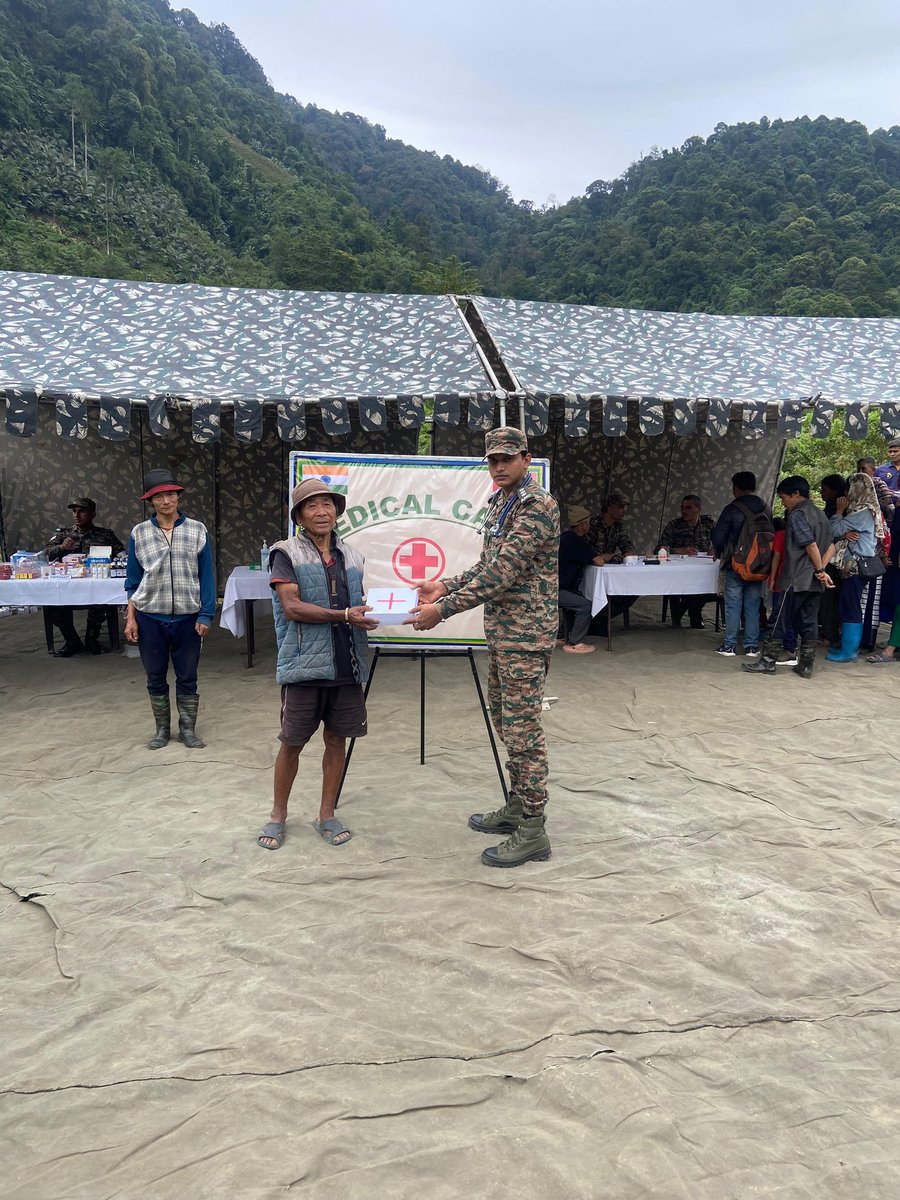GajrajCorps_IA's tweet photo. Empowering communities through healthcare.
@GajrajCorps_IA provided healing touch to the farthest villages of East #Kameng District by hosting a medical camp at #Veu. Around 61 community members benefited from health checkup, valuable medical consultations and advice.
#healthyIndia
@adgpi
@easterncomd
@HQ_IDS_India
@MyGovArunachal
@prodefgau
@ProAssam
@GajrajCorps_IA