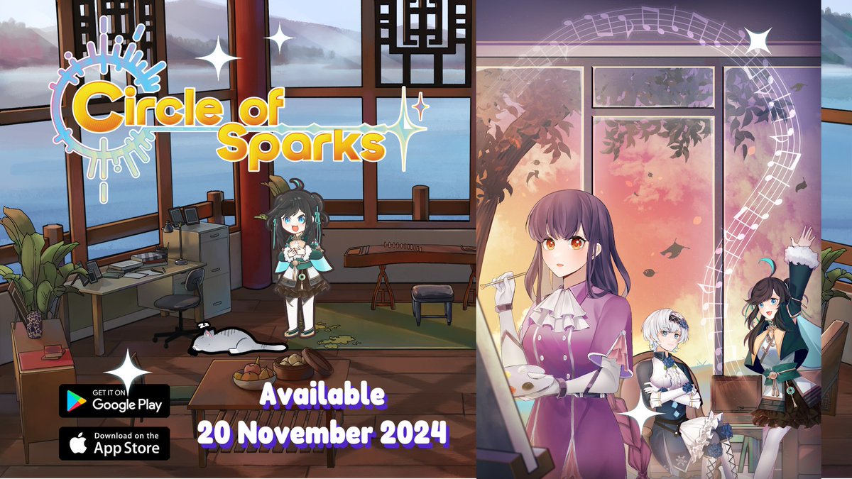 CircleOfSparks's tweet image. We would like to confirm that Circle of Sparks will (should) be releasing on 20 November 2024!

It should give us enough time to polish the game as much as possible while managing the team&apos;s workload accordingly.

Please look forward to it!

#CircleOfSparks