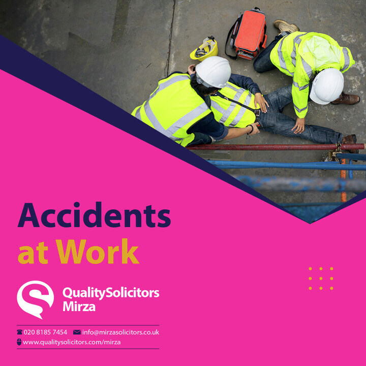 QS_Mirza's tweet image. Having an accident at work may show that your employer failed to carry out their responsibilities properly. QualitySolicitors Mirza can help you with a claim if health and safety laws have not been followed.

Click here: qualitysolicitors.com/mirza/services…

#WorkplaceInjury #AccidentsAtWork