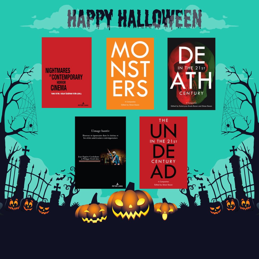 Check out some scary-good research this #Halloween! And stay tuned for our upcoming Vampire Studies series, edited by Simon Bacon: peterlang.com/series/vsu
#Fiction #Film #Literature #Research #AcademicPublishing #PeterLangPublishing #HappyHalloween