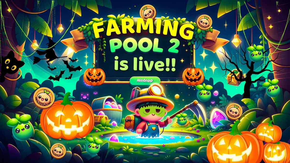 👻 The Earth Farming Pool 2 Rises Again! Join the Halloween Harvest! 🎃

Hey Blasties! Ready for a Halloween treat? 🧛‍♂️ The Earth Farming Pool 2 is re-opened and waiting for your $MUNGO! Stake now and claim juicy $FRUICY rewards – no tricks, just treats! 🍬🍬

🎃 Stake your $MUNGO