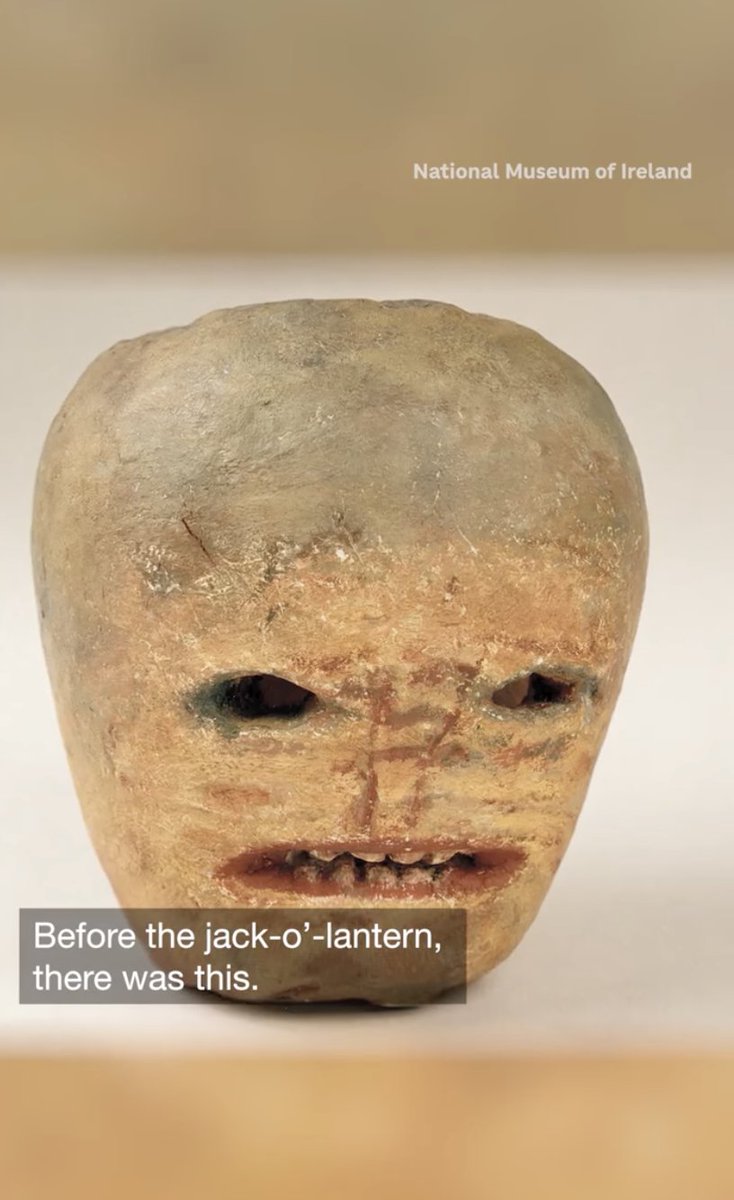 Before the jack-o'-lantern, there was the ghost turnip. The tradition started about 2,000 years ago in Ireland, as part of the Celtic holiday of Samhain.⁠ And it's way scarier than the pumpkin.