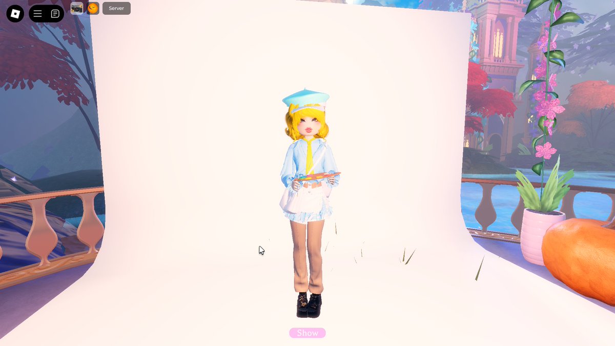 nkei_top's tweet photo. Оцените косплей на Лидию и Амелию кстати
#lydiasartclass #ameliascafe #dresstoimpress https://t.co/HFiDGRT6y2
