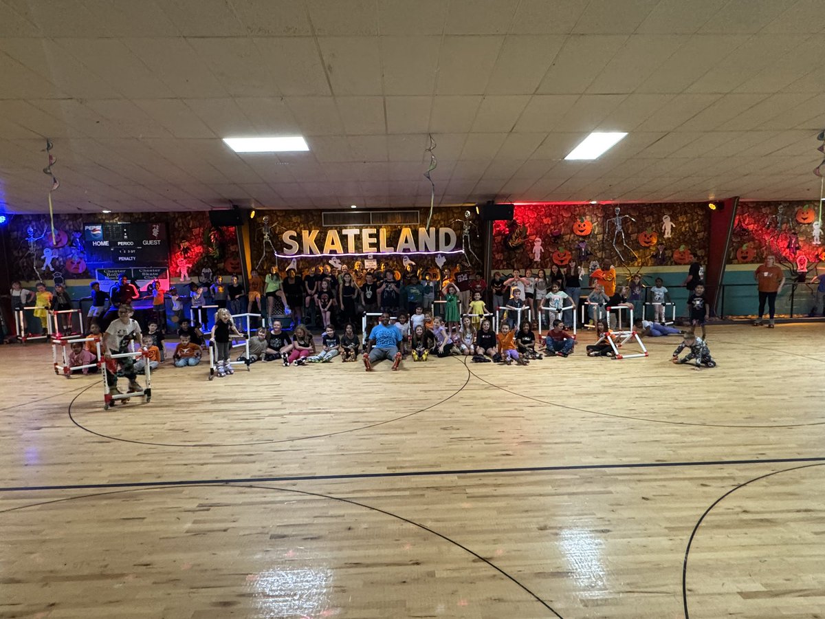 tussingtigers's tweet photo. Our Tigers had a great time skating at our PTO Skate Night at Chester Skate Land! https://t.co/vmrYsSrLCH