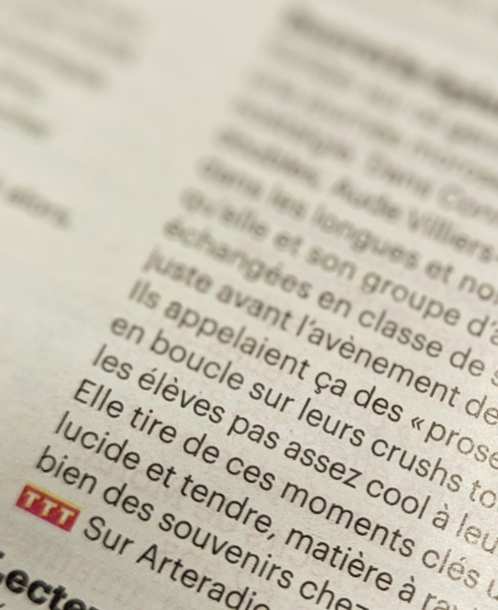 Très heureuse et fière que mes "Confidences sur copies doubles", réalisées avec <a href="/ARTE_Radio/">ARTE Radio</a>, aient obtenu une bonne note dans <a href="/Telerama/">Télérama</a> 🥹
arteradio.com/serie/confiden…